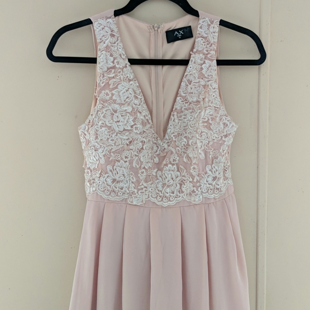 Pink prom dress